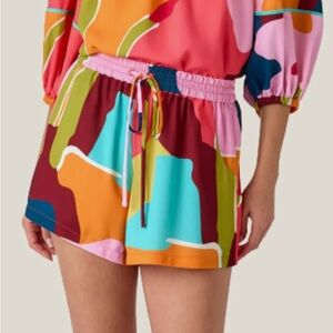 CROSBY by Mollie Burch Colorful Patterned Shorts
